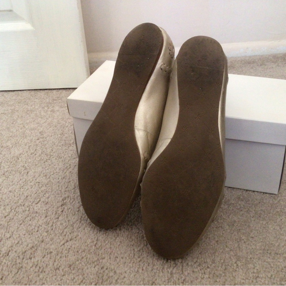 JACK ROGERS SLIM BALLET- PLATINUM- SIZE 8.5 - Picture 5 of 7